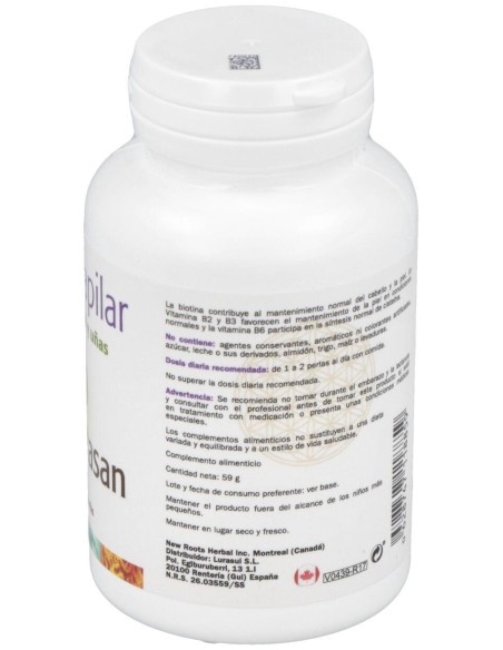 Vital Capilar Cabello,Piel Y Uñas 30Perlas