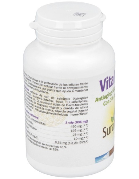 Sura Vitasan Vital Celular 60 Cápsulas