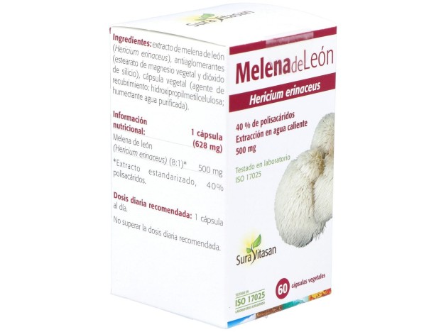 Sura Vitasan Melena De León 60 Cápsulas