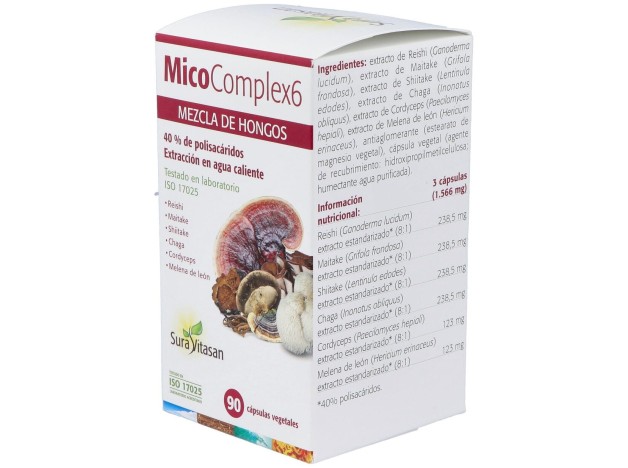 Sura Vitasan Mico Complex 6 90 Cápsulas