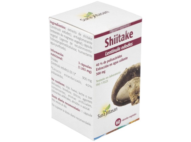Sura Vitasan Shiitake 300Mg 60Caps