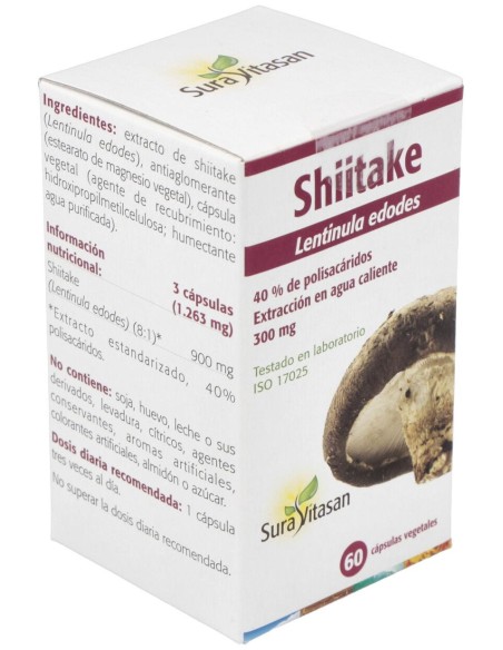 Sura Vitasan Shiitake 300Mg 60Caps
