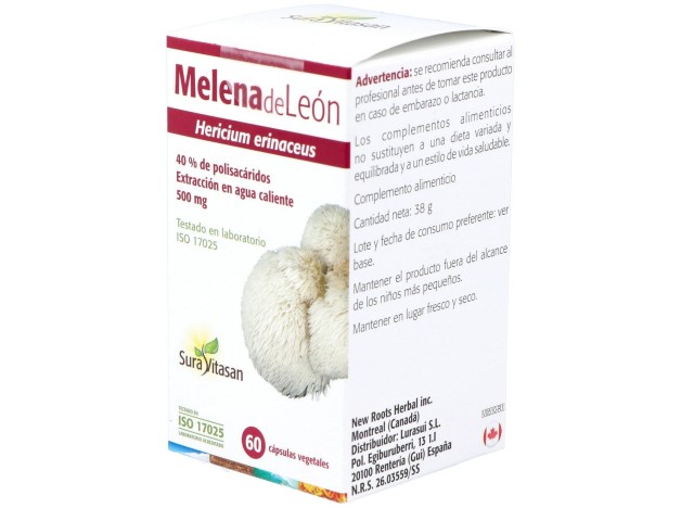 Sura Vitasan Melena De León 60 Cápsulas