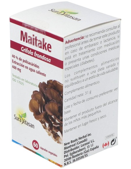 Sura Vitasan Maitake 60Caps