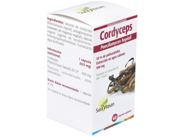 Sura Vitasan Cordiceps 500Mg 60Caps
