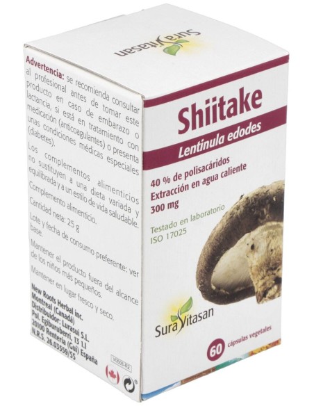Sura Vitasan Shiitake 300Mg 60Caps