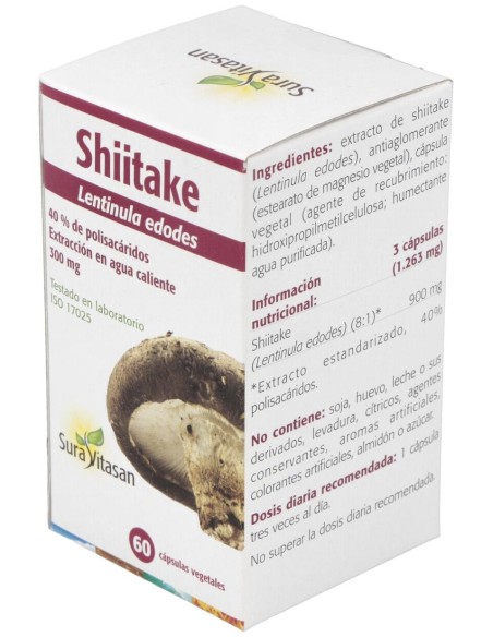 Sura Vitasan Shiitake 300Mg 60Caps