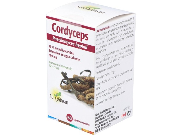 Sura Vitasan Cordiceps 500Mg 60Caps