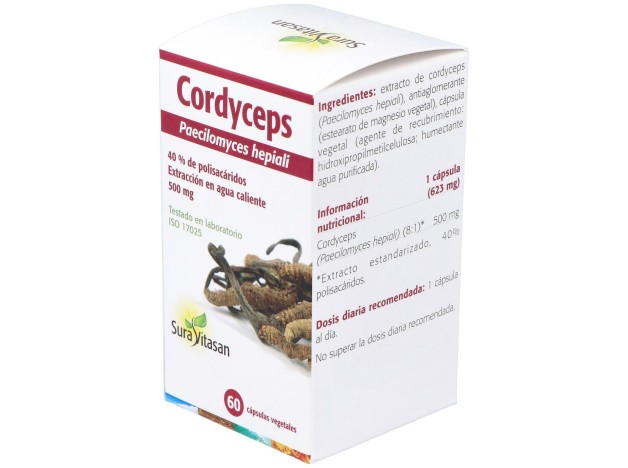Sura Vitasan Cordiceps 500Mg 60Caps