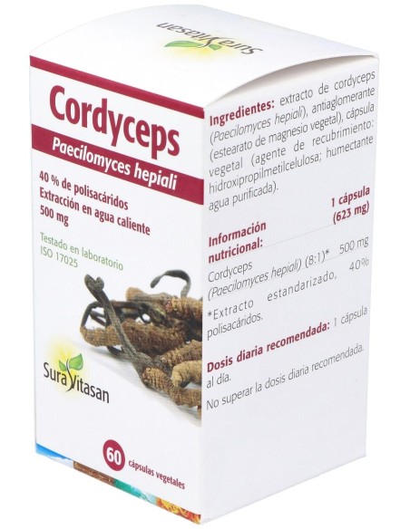 Sura Vitasan Cordiceps 500Mg 60Caps