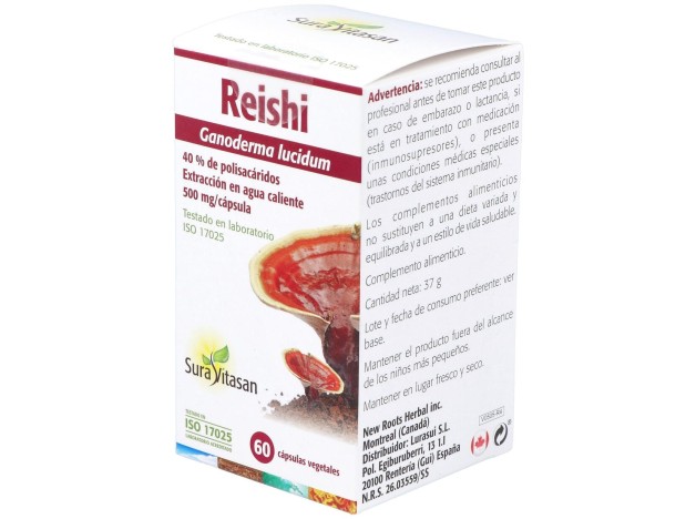 Sura Vitasan Reishi 500Mg 60Caps
