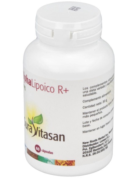 Sura Vitasan Alpha Lipoico R+ 150Mg 60Caps