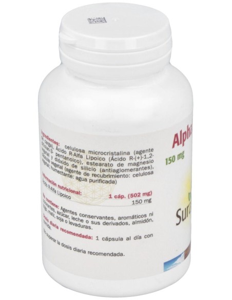 Sura Vitasan Alpha Lipoico R+ 150Mg 60Caps
