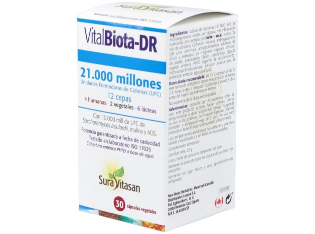Vitalbiota-Dr 30Cap. (Refrigeracion)