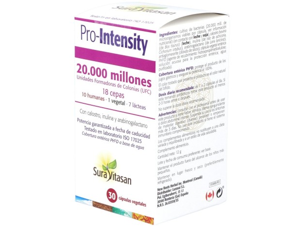 Pro-Intensity 30Cap. (Refrigeracion)