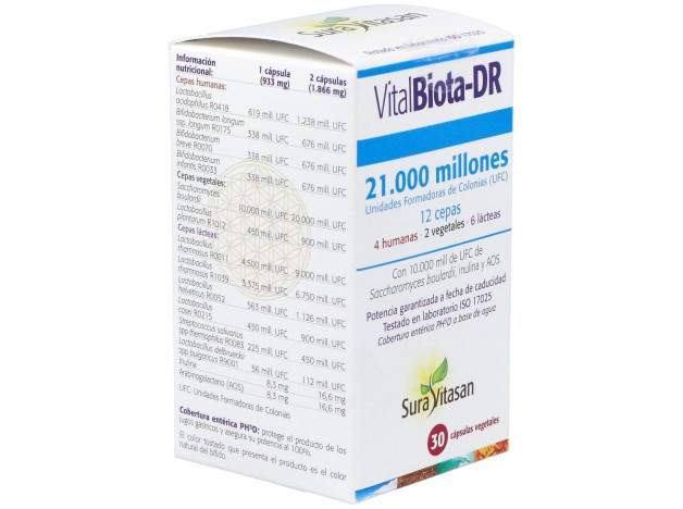 Vitalbiota-Dr 30Cap. (Refrigeracion)