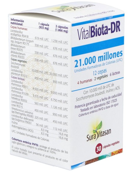 Vitalbiota-Dr 30Cap. (Refrigeracion)