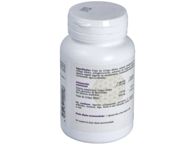 Ginkgo Biloba Estandarizado Al 24% 60Cap.