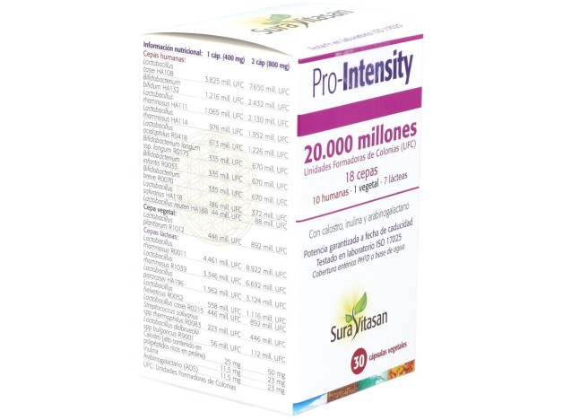 Pro-Intensity 30Cap. (Refrigeracion)