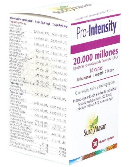 Pro-Intensity 30Cap. (Refrigeracion)