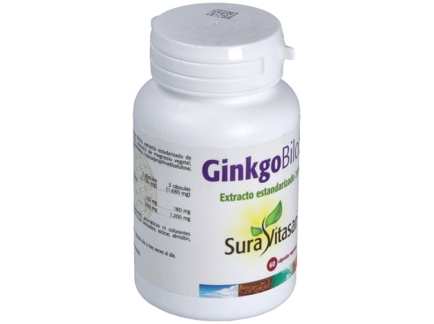 Ginkgo Biloba Estandarizado Al 24% 60Cap.