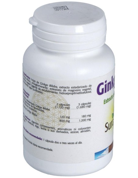 Ginkgo Biloba Estandarizado Al 24% 60Cap.