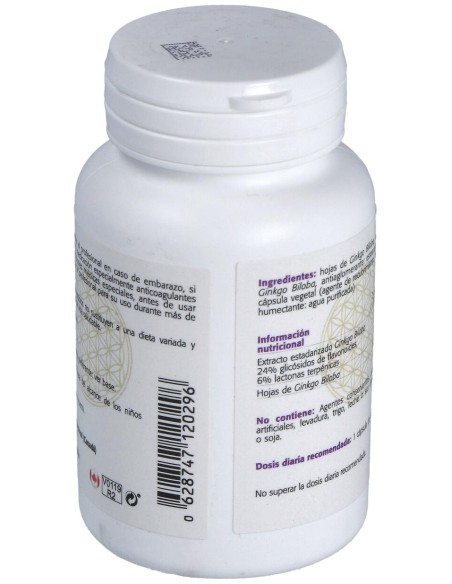 Ginkgo Biloba Estandarizado Al 24% 60Cap.
