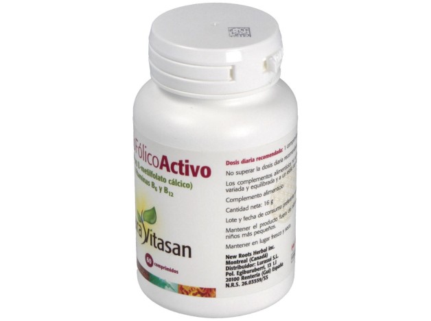 Sura Vitasan Ácido Fólico Activo 60Caps