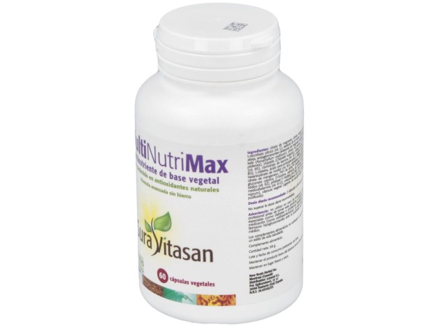 Multi Nutri Max Multinutriente Base Vegetal 60Cap.