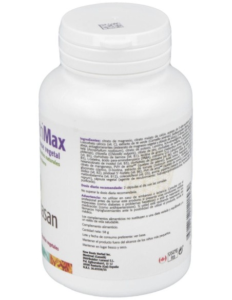 Multi Nutri Max Multinutriente Base Vegetal 60Cap.