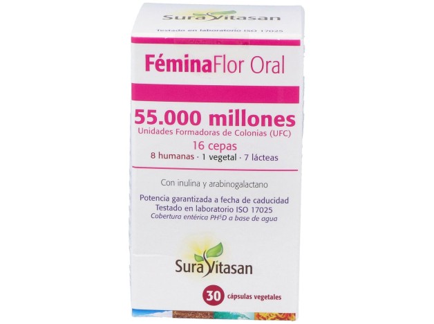 Sura Vitasan Femina Flor Oral 30Caps