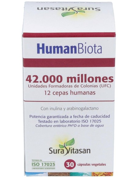 Sura Vitasan Human Biota Probiotic 30Caps