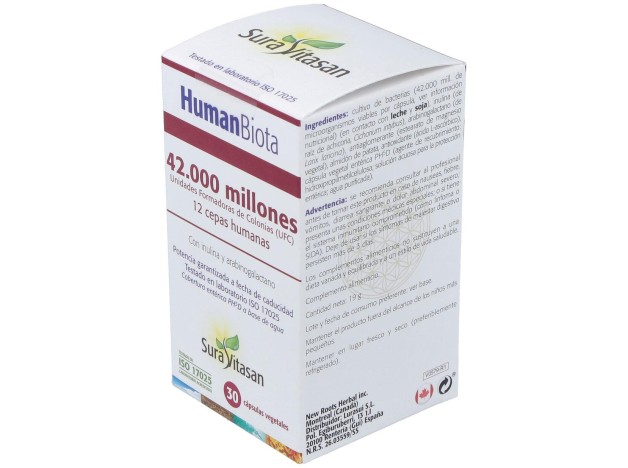 Sura Vitasan Human Biota Probiotic 30Caps