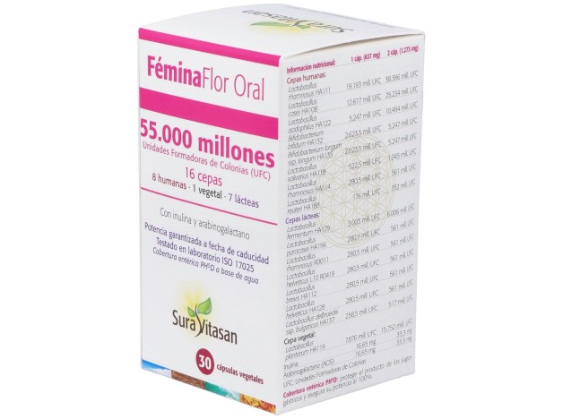 Sura Vitasan Femina Flor Oral 30Caps