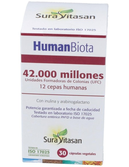 Sura Vitasan Human Biota Probiotic 30Caps