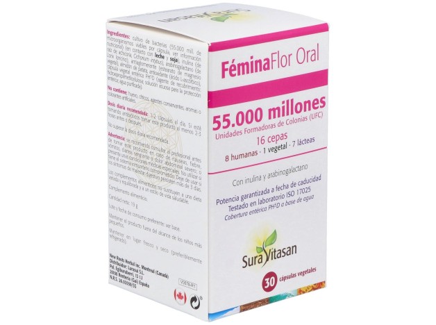 Sura Vitasan Femina Flor Oral 30Caps
