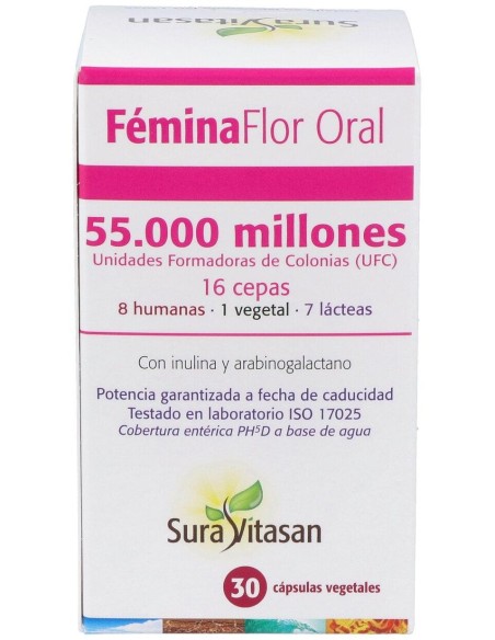 Sura Vitasan Femina Flor Oral 30Caps