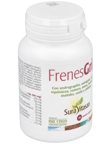 Sura Vitasan Frenes Gip 15Caps