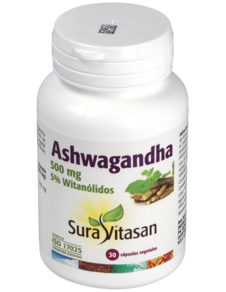 Sura Vitasan Ashwagandha 500Mg 30Caps