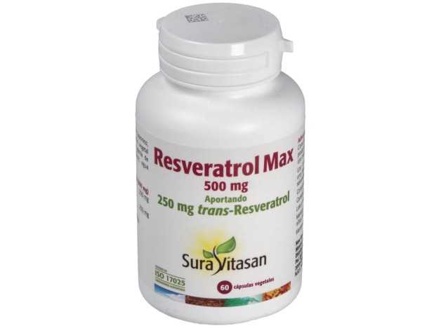 Sura Vitasan Resveratrol Max 500Mg 60Caps