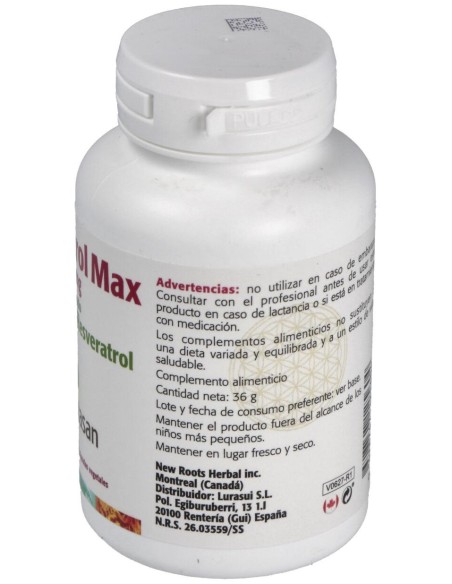 Sura Vitasan Resveratrol Max 500Mg 60Caps