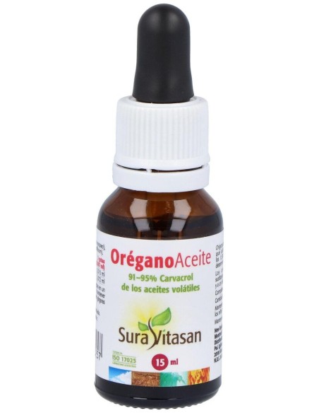 Sura Vitasan Aceite Oregano 15Ml