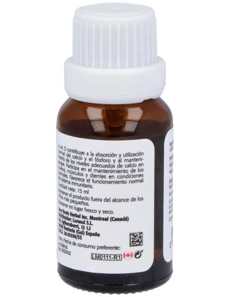 Vitamina D3 Liquida 15Ml.