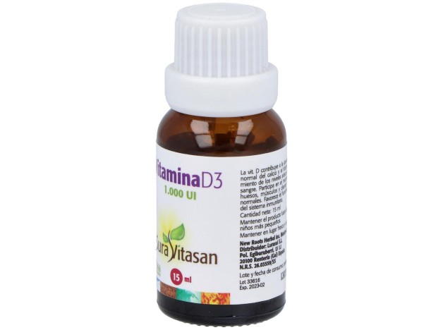 Vitamina D3 Liquida 15Ml.