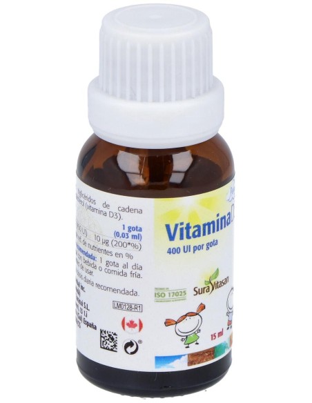 Sura Vitasan Vitamina D3 Peques 15Ml