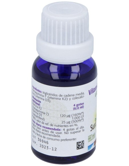 Sura Vitasan Vit. K2 + D3 Liquido 15Ml