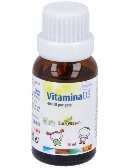 Sura Vitasan Vitamina D3 Peques 15Ml
