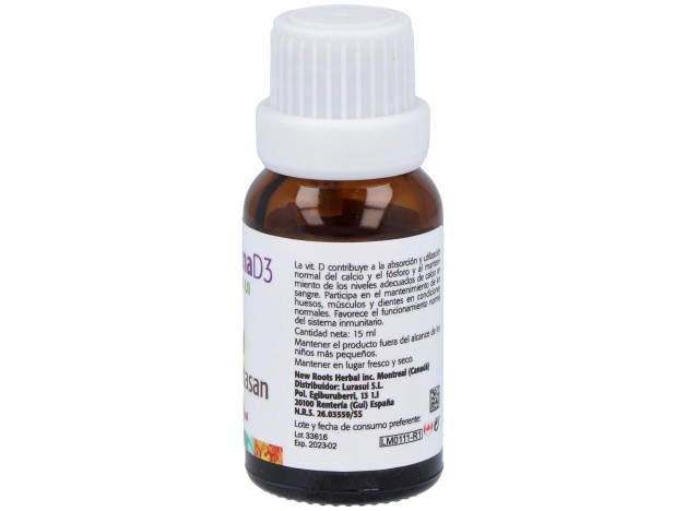 Vitamina D3 Liquida 15Ml.