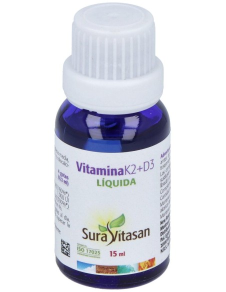 Sura Vitasan Vit. K2 + D3 Liquido 15Ml