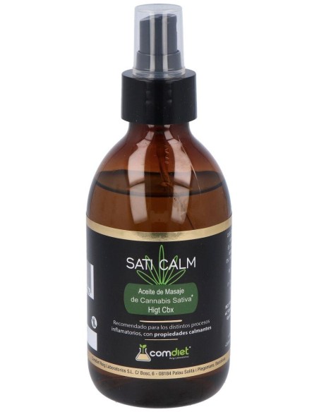Sati Calm Aceite Cannabis Sativa 250Ml.